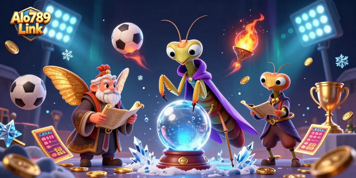 Engage with exciting betting actions at Alo789 Link, showcasing a dynamic 3D fortune teller scene embedded in a vibrant gambling atmosphere.