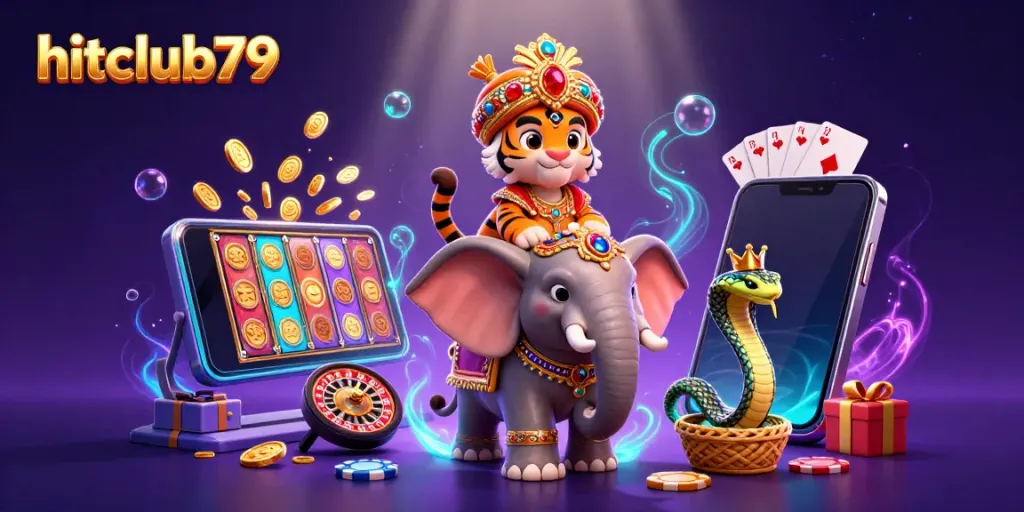 Hitclub79 presents exhilarating online gaming with vibrant animations and rich casino-themed details