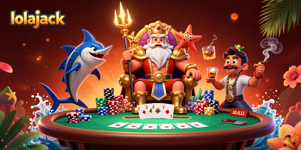 Experience the thrill of winning at lolajack Casino with vibrant casino elements and dynamic gameplay.